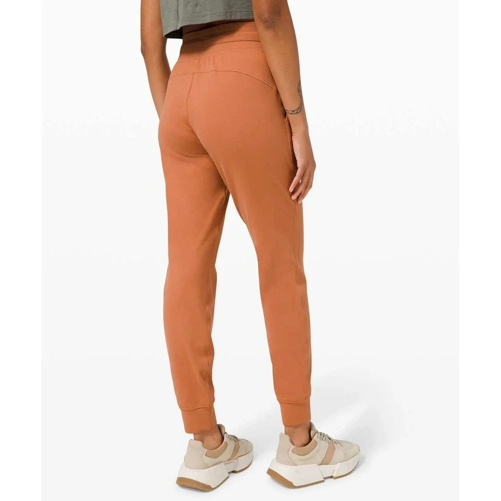 Lululemon Ready to Rulu Jogger Desert Sun Orange Women Size 10 Athleisure